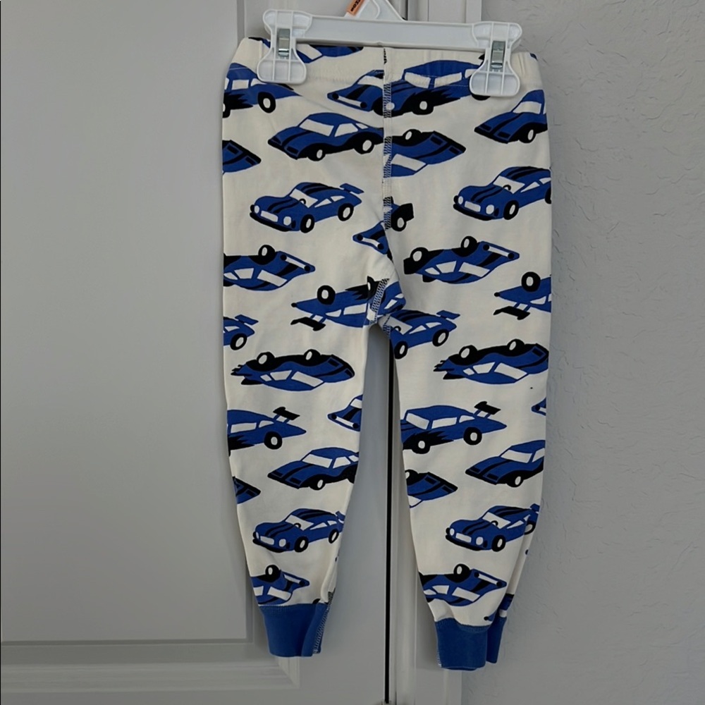 Hanna Andersson Blue Car Print Kids Pajamas - Picture 2 of 4